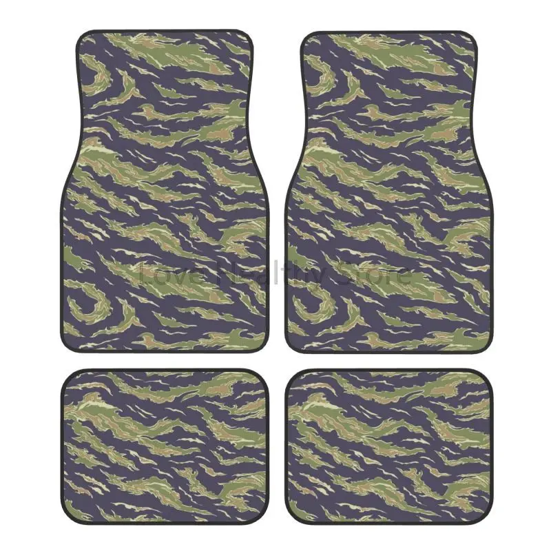 Camo Pattern Set - Tiger Stripe Camo Pattern Car Floor