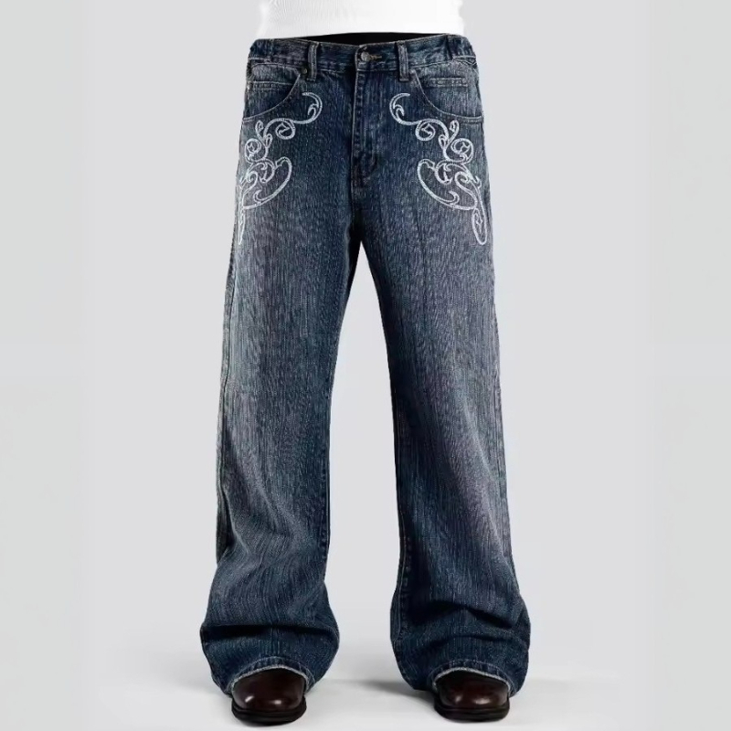 Street Fashion Male - Retro Y2K 2 Pcs Set Street