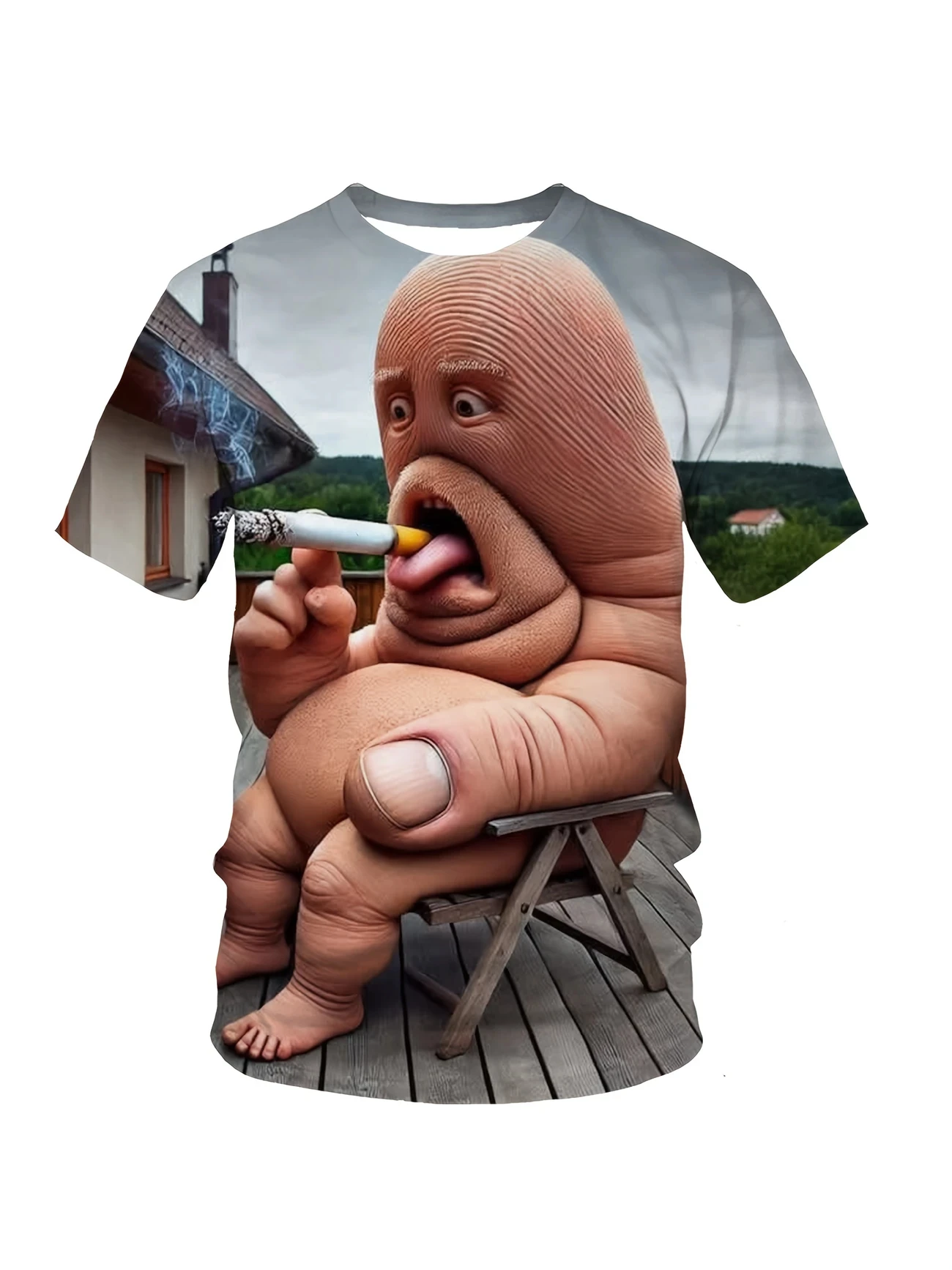 Quirky Street Fashion - Fun Quirky Abstract Art 3D Print