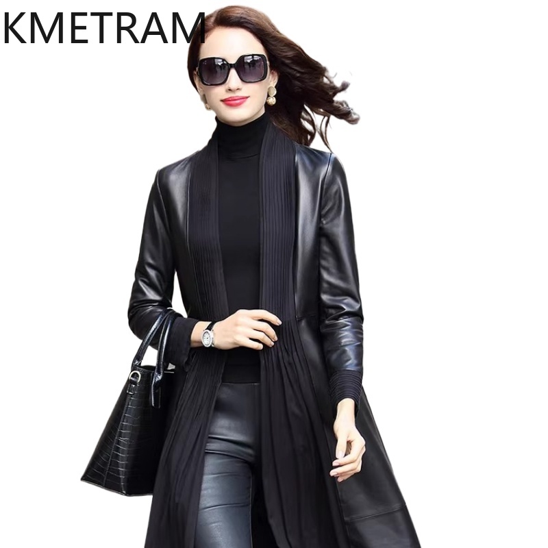 Street Fashion Winter 2025 - KMETRAM 100% Natural Sheepskin Women's Leather