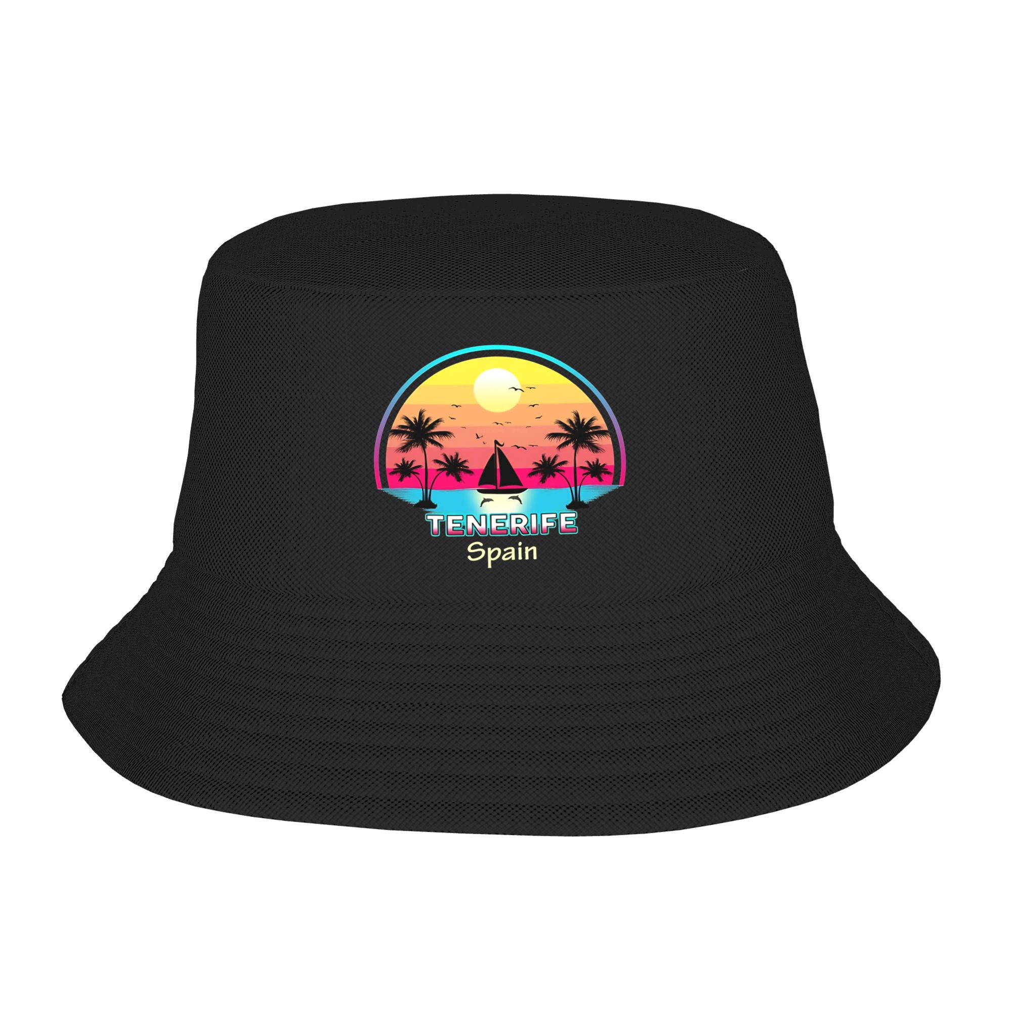 Street Fashion In Spain - Tenerife Spain Summer Vacations Bucket Hat