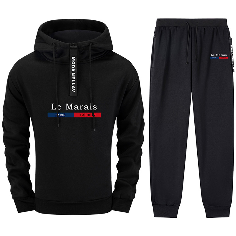 Street Fashion Paris 2025 - 2025 New Fashion Men's Tracksuit Zipper
