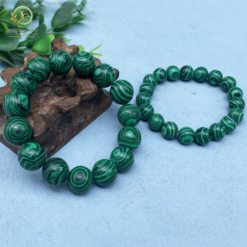 Street Fashion Vendors - Malachite bracelet wholesale, imitation jade bracelet