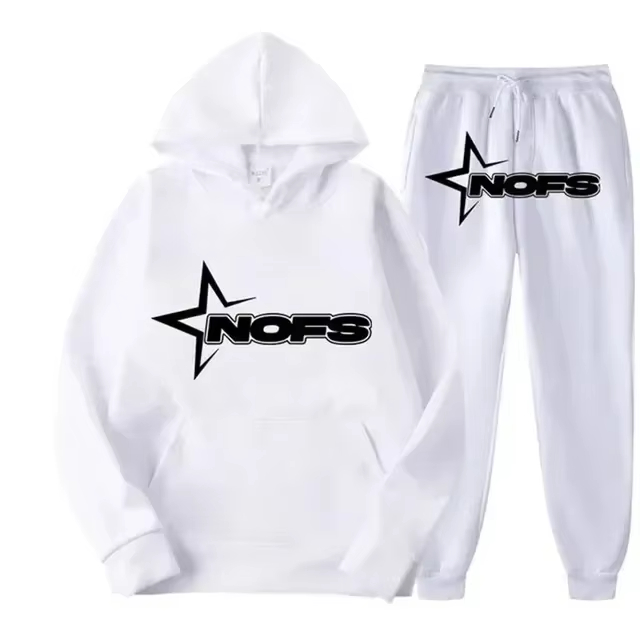 Street Fashion Male - 2026 Streetwear Men Hooded Sweatshirt Tracksuit