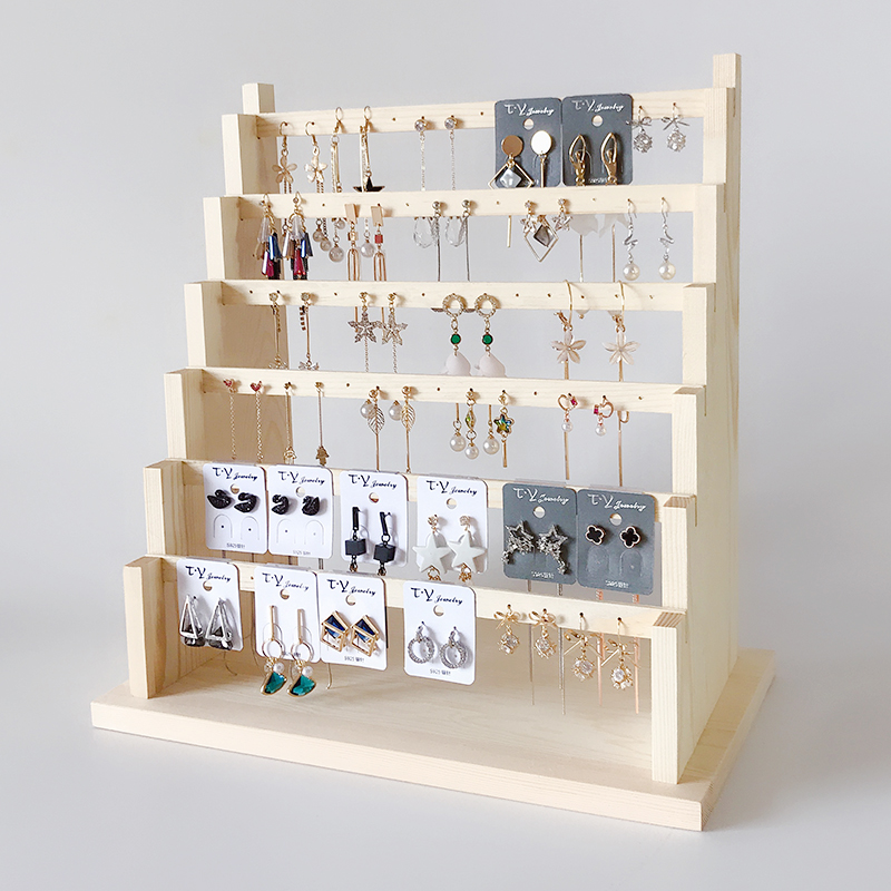  Wood Earring Display Stand De - Street Fashion Vendors 评论和价格