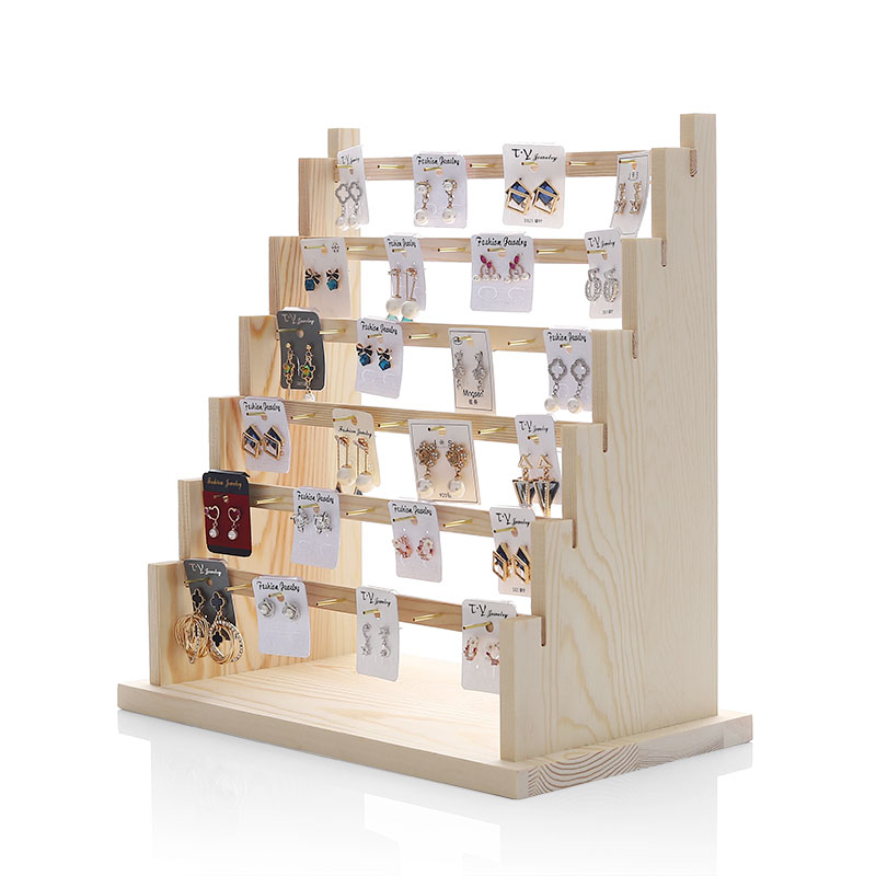  Wood Earring Display Stand De - Street Fashion Vendors 评论和价格