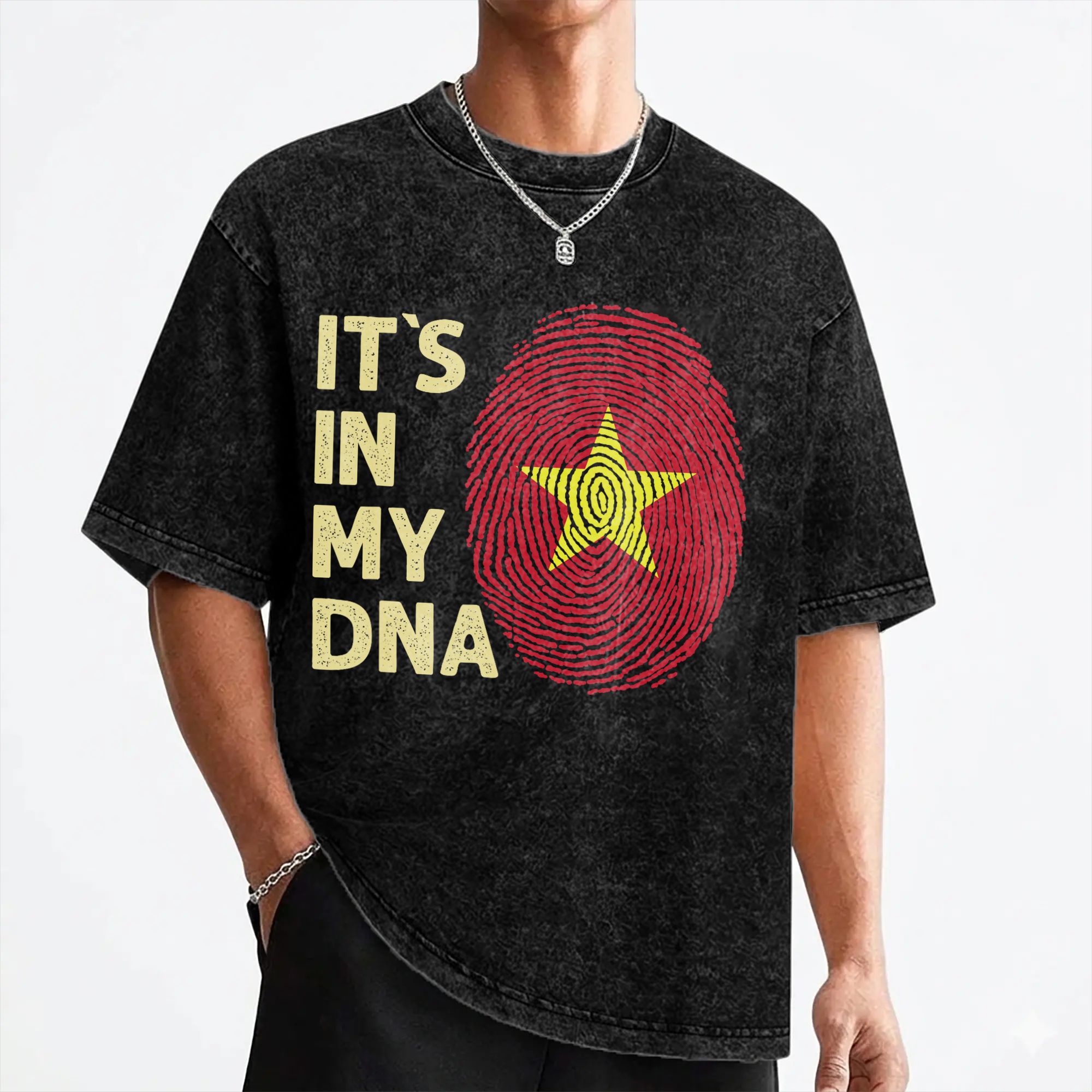 Vietnam in My DNA Vietnam Flag - Street Fashion In Vietnam 评论和价格
