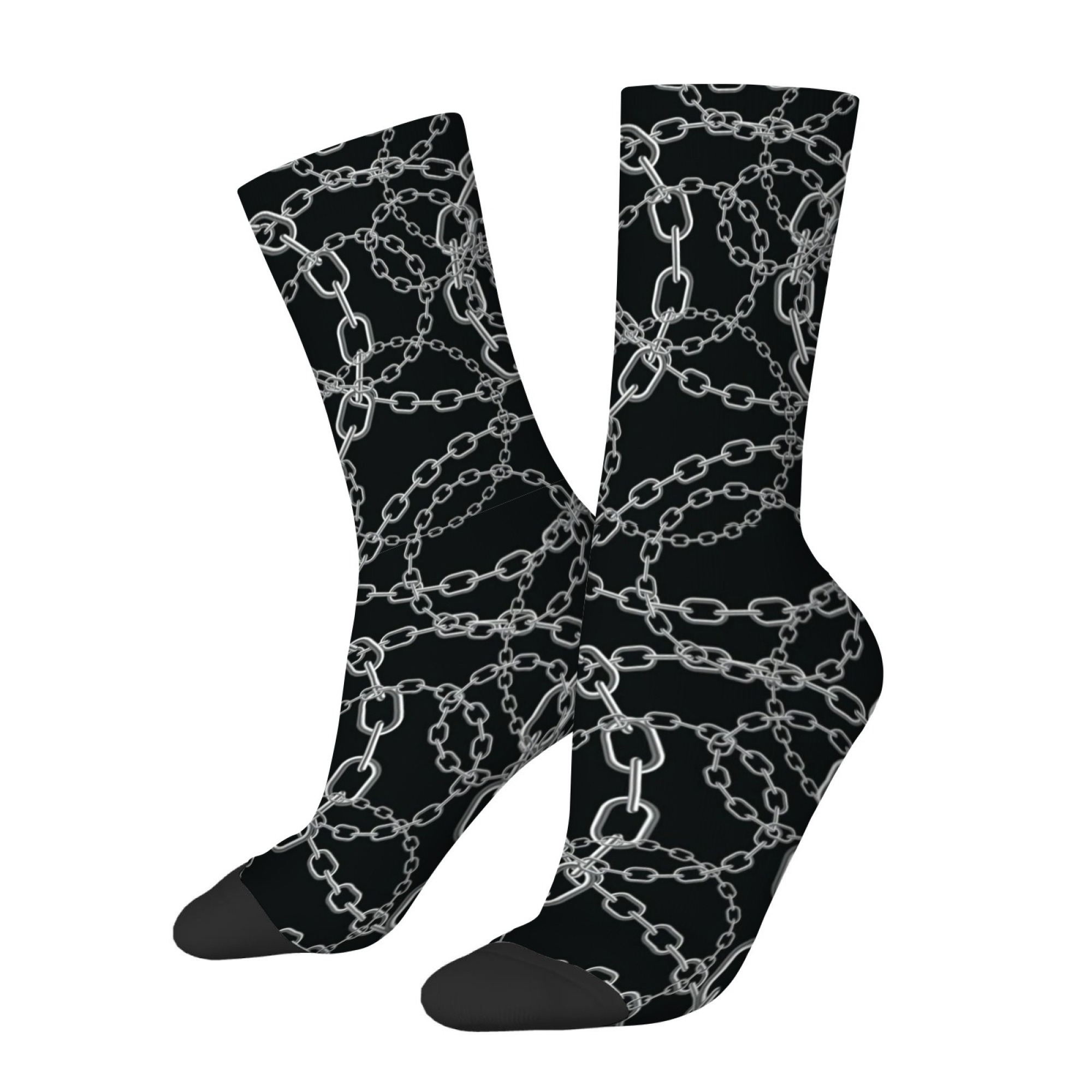 Fun Novel Chain Print Men's Mi - Quirky Street Fashion 评论和价格