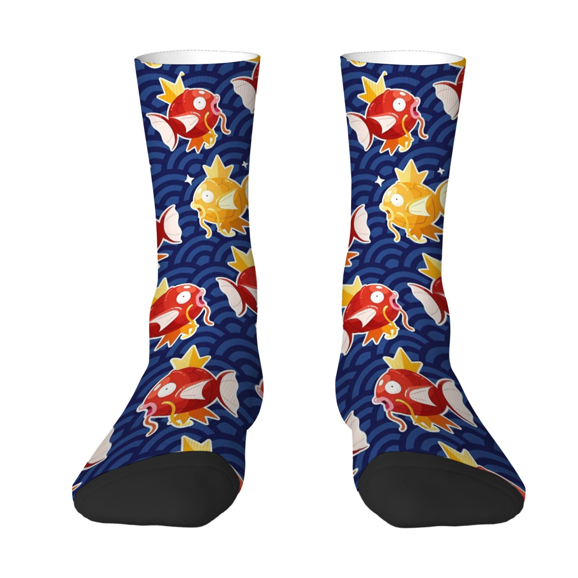 Cute Cartoon Fish Print Men's  - Quirky Street Fashion 评论和价格