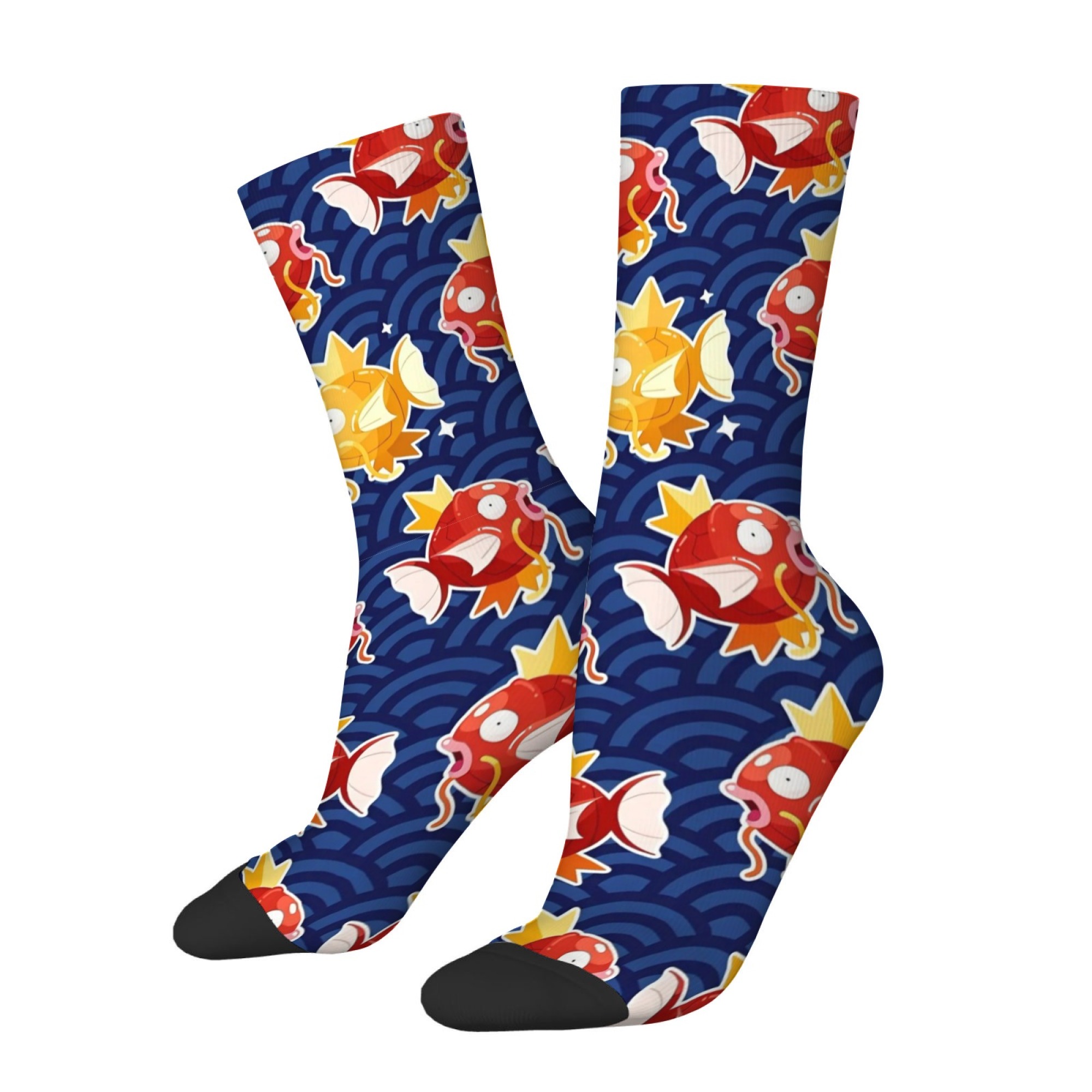 Cute Cartoon Fish Print Men's  - Quirky Street Fashion 评论和价格