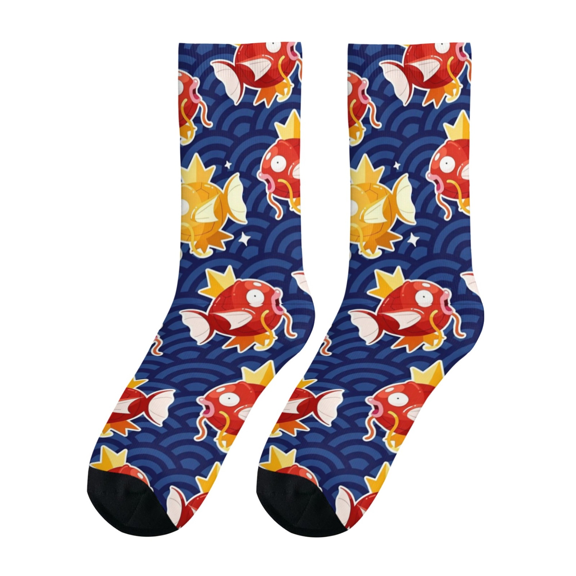 Cute Cartoon Fish Print Men's  - Quirky Street Fashion 评论和价格
