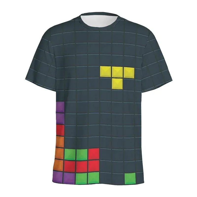 Retro Building Block 3D Printe - Street Fashion Videos 评论和价格