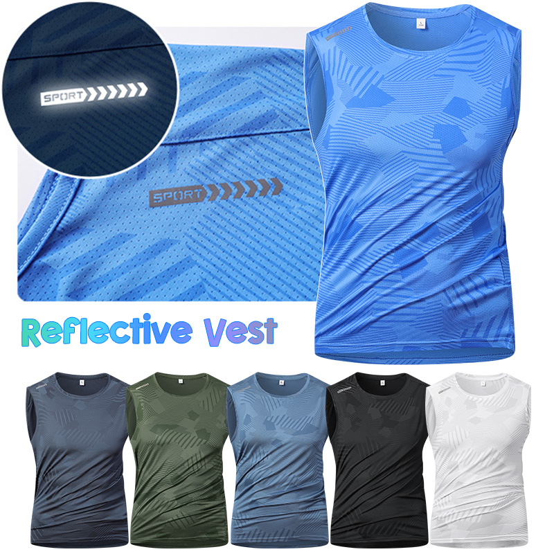 Man Running Reflective Vest Su - Reflective Jacket Running 评论和价格