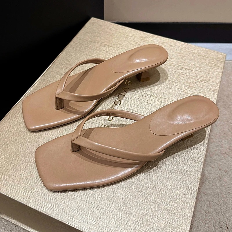 Summer Women Clip Toe Slippers - Street Fashion Clothes 评论和价格