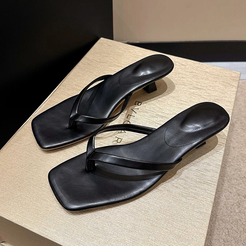 Summer Women Clip Toe Slippers - Street Fashion Clothes 评论和价格