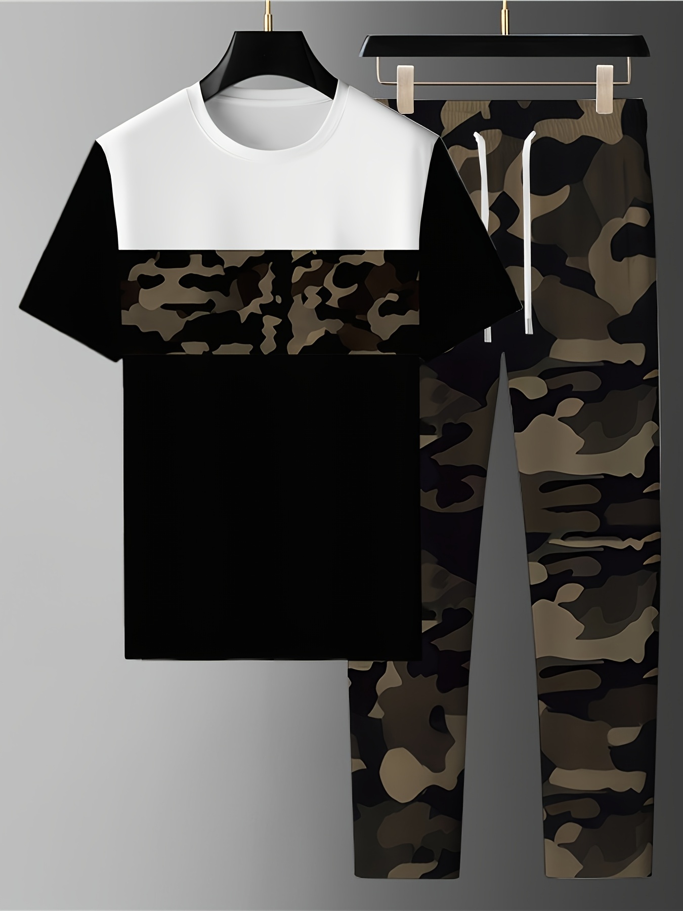 2026 Summer New Men's Short-Sl - Camo Pattern Set 评论和价格