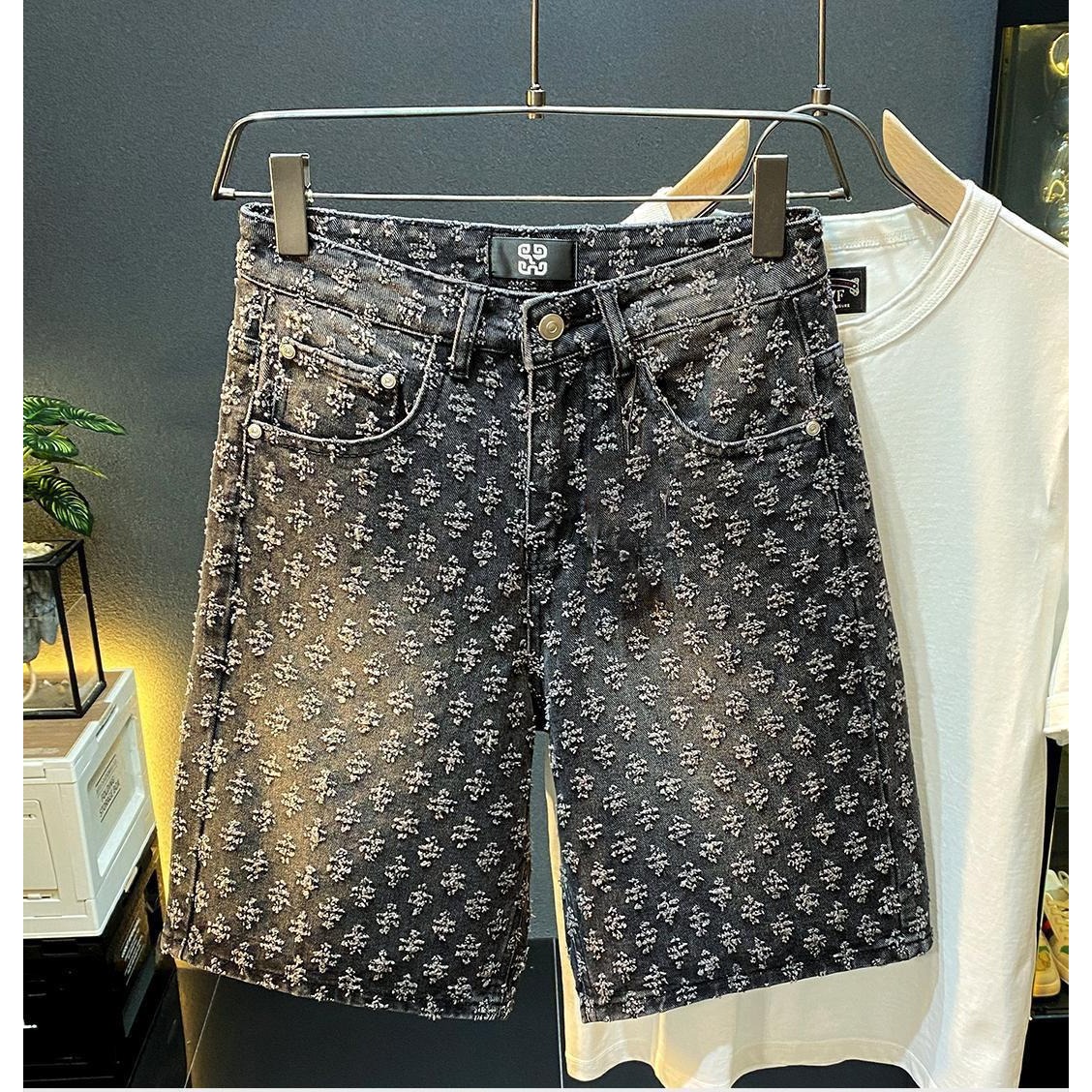 Summer High Street Denim Short - Street Fashion Jeans 评论和价格