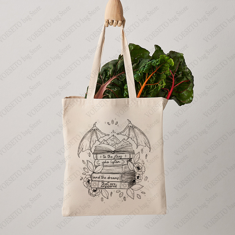 SJM Night Court Luxury Tote Ba - Tote Bag Canvas Print 评论和价格
