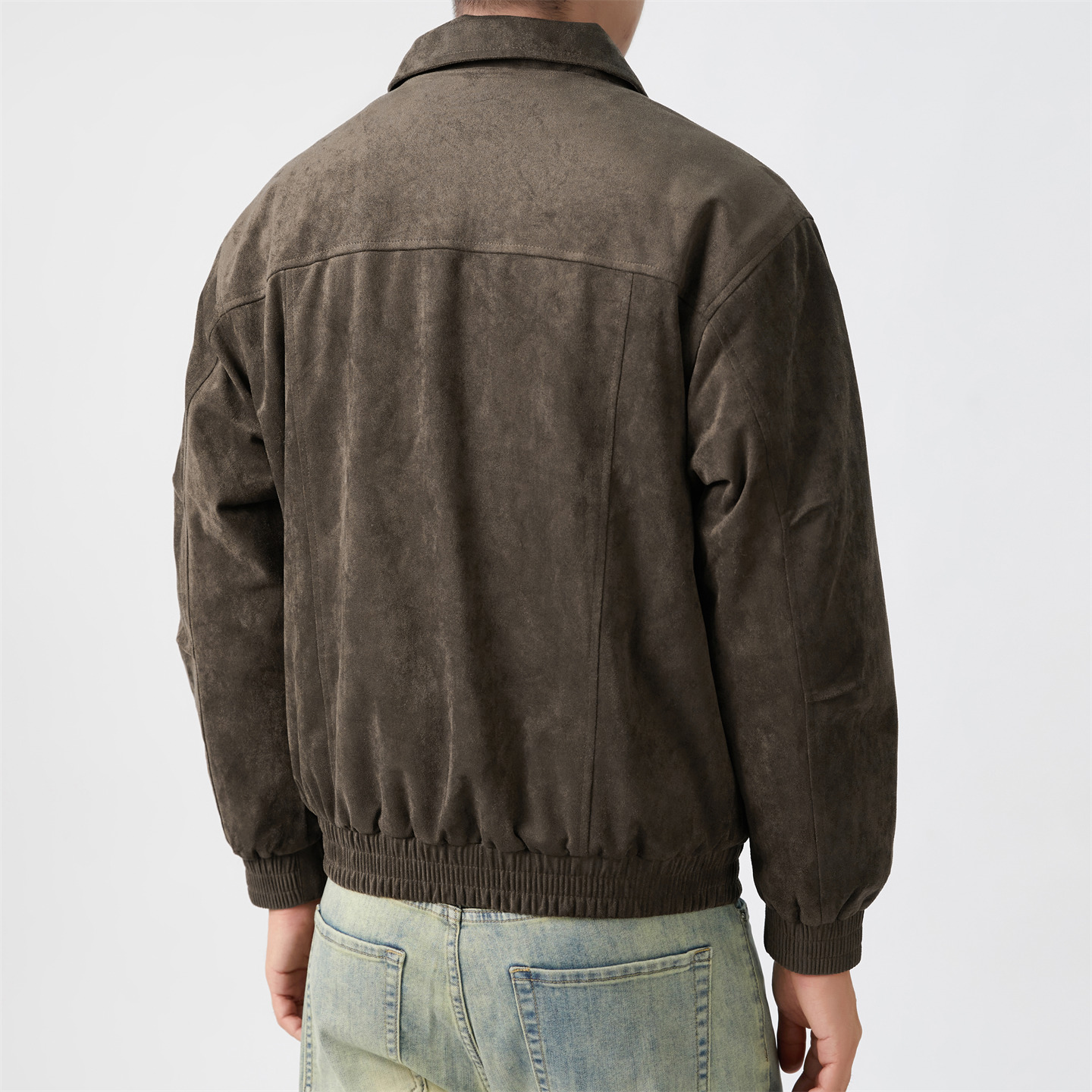 Men Cropped Boxy Minimalist Fa - Coach Jacket Bomber 评论和价格