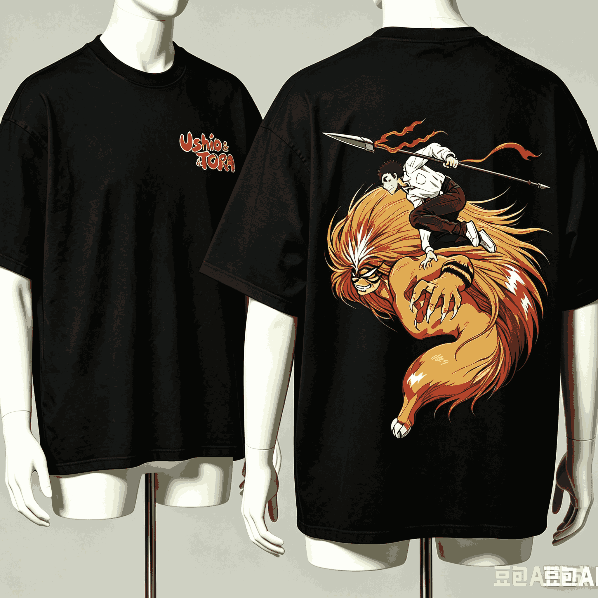 Ushio & Tora Anime Lover T-shi - Street Fashion Model 评论和价格