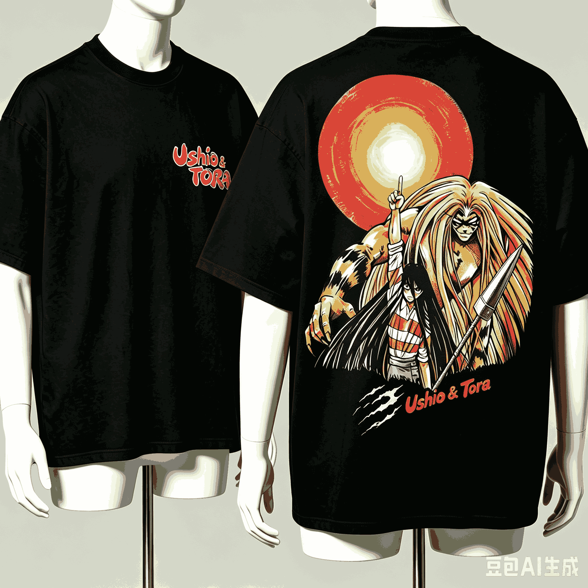 Ushio & Tora Anime Lover T-shi - Street Fashion Model 评论和价格
