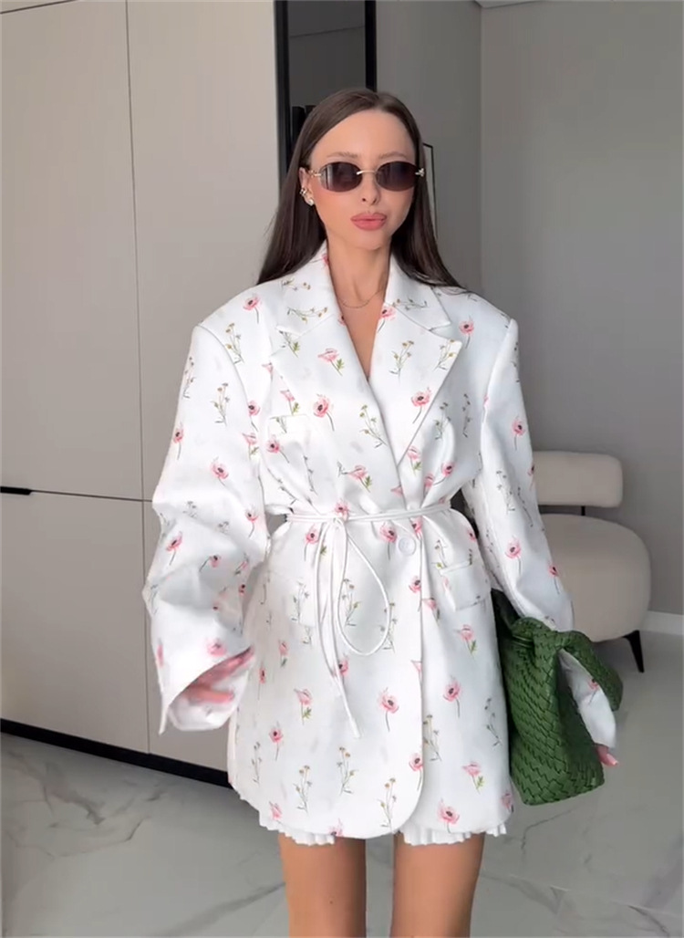 Fashion Women's Flower Printed - Street Fashion Winter 2025 评论和价格