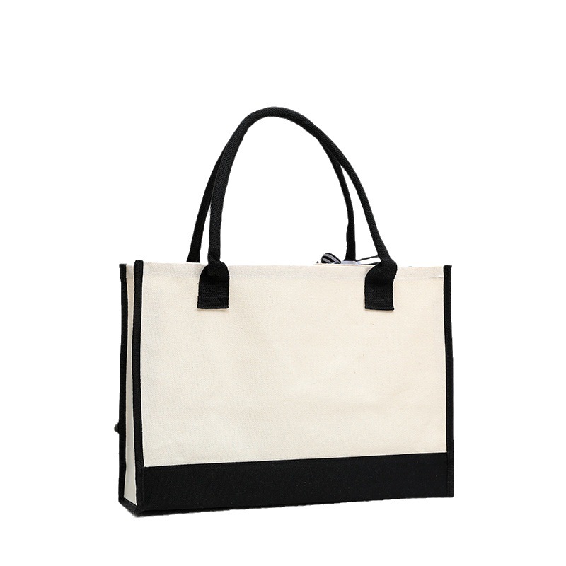 Leather letter print tote bag, - Tote Bag Canvas Print 评论和价格