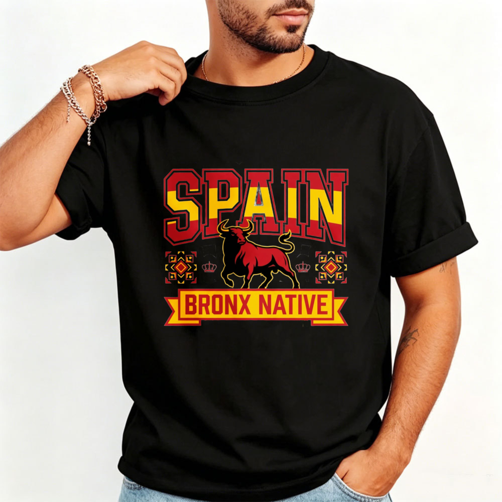 Spain Soccer Fan Printing Tshi - Street Fashion In Spain 评论和价格