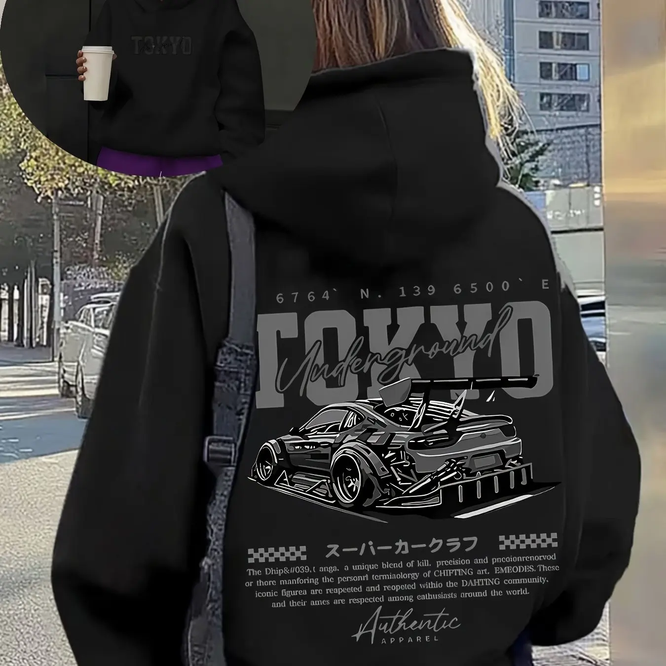 Japanese Streetwear Hoodie Men - Street Fashion In Tokyo 评论和价格