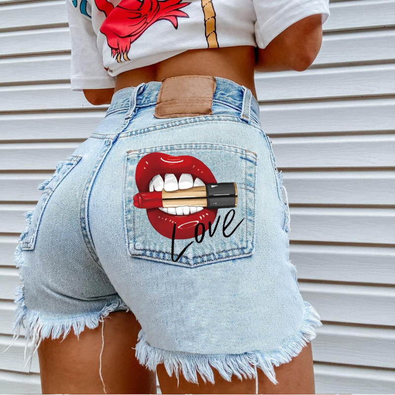 Summer Trendy Women's Lipstick - Street Fashion Jeans 评论和价格