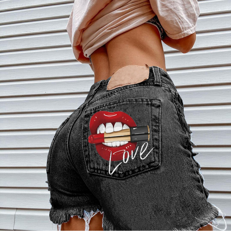 Summer Trendy Women's Lipstick - Street Fashion Jeans 评论和价格