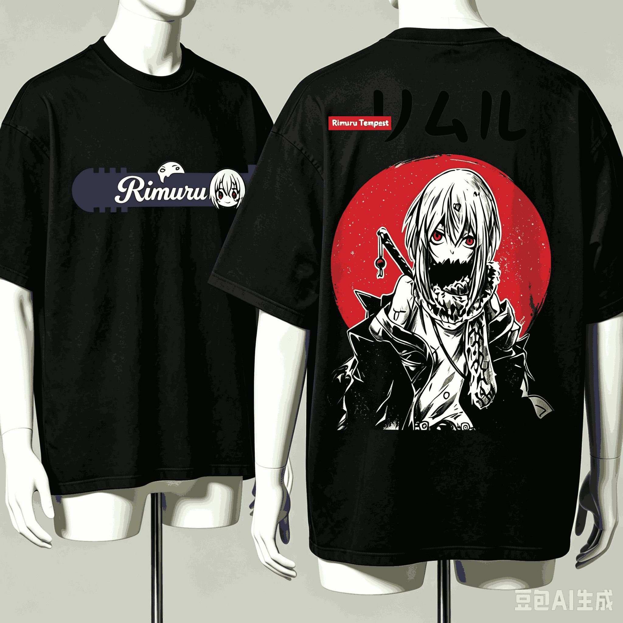 Slime Rimuru Anime Lover T-shi - Street Fashion Model 评论和价格