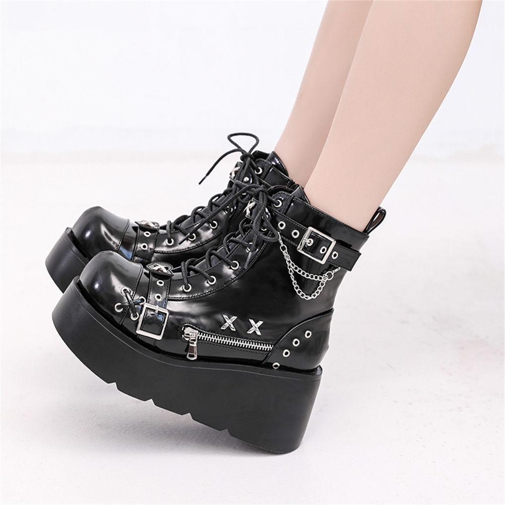 Brand New Ladies Goth Platform - Street Fashion Brand 评论和价格