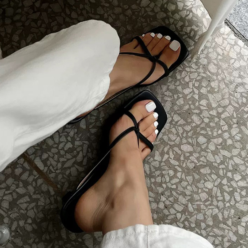 2026 Summer Women Clip Toe Sli - Street Fashion Clothes 评论和价格