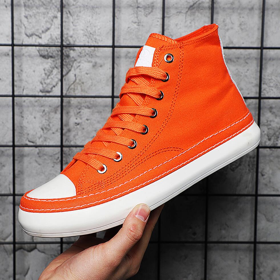 Men's High Top Canvas Shoes Ca - Street Fashion Brand 评论和价格