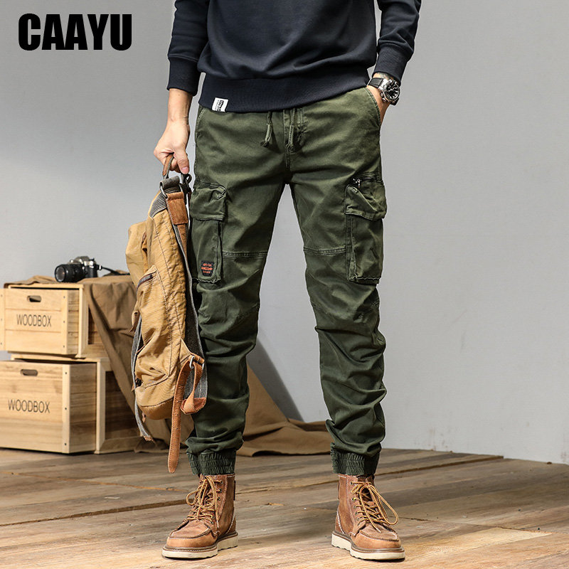 CAAYU Joggers Cargo Pants Mens - Techwear Pants Tactical 评论和价格