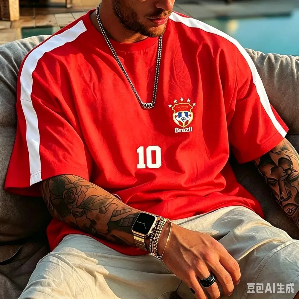 Brazil No.10 Retro Football Su - Street Fashion Brazil 评论和价格