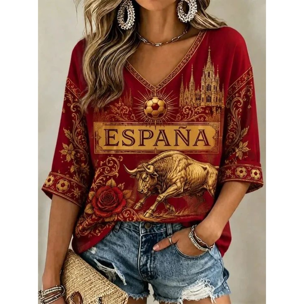 2026 Summer Spain Football Fan - Street Fashion In Spain 评论和价格