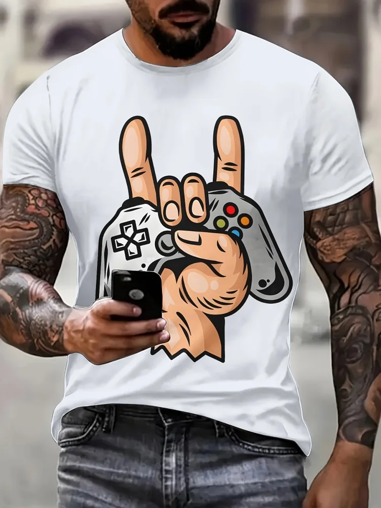 Fashion Men's Cool Gaming Cont - Street Fashion Videos 评论和价格