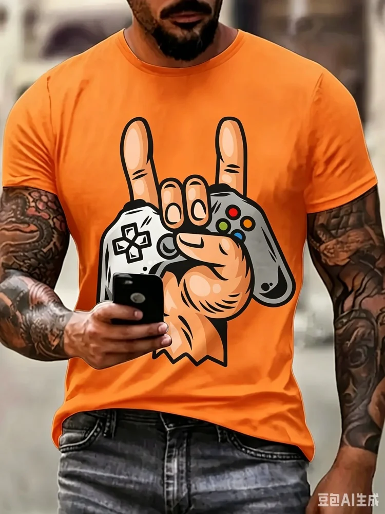 Fashion Men's Cool Gaming Cont - Street Fashion Videos 评论和价格