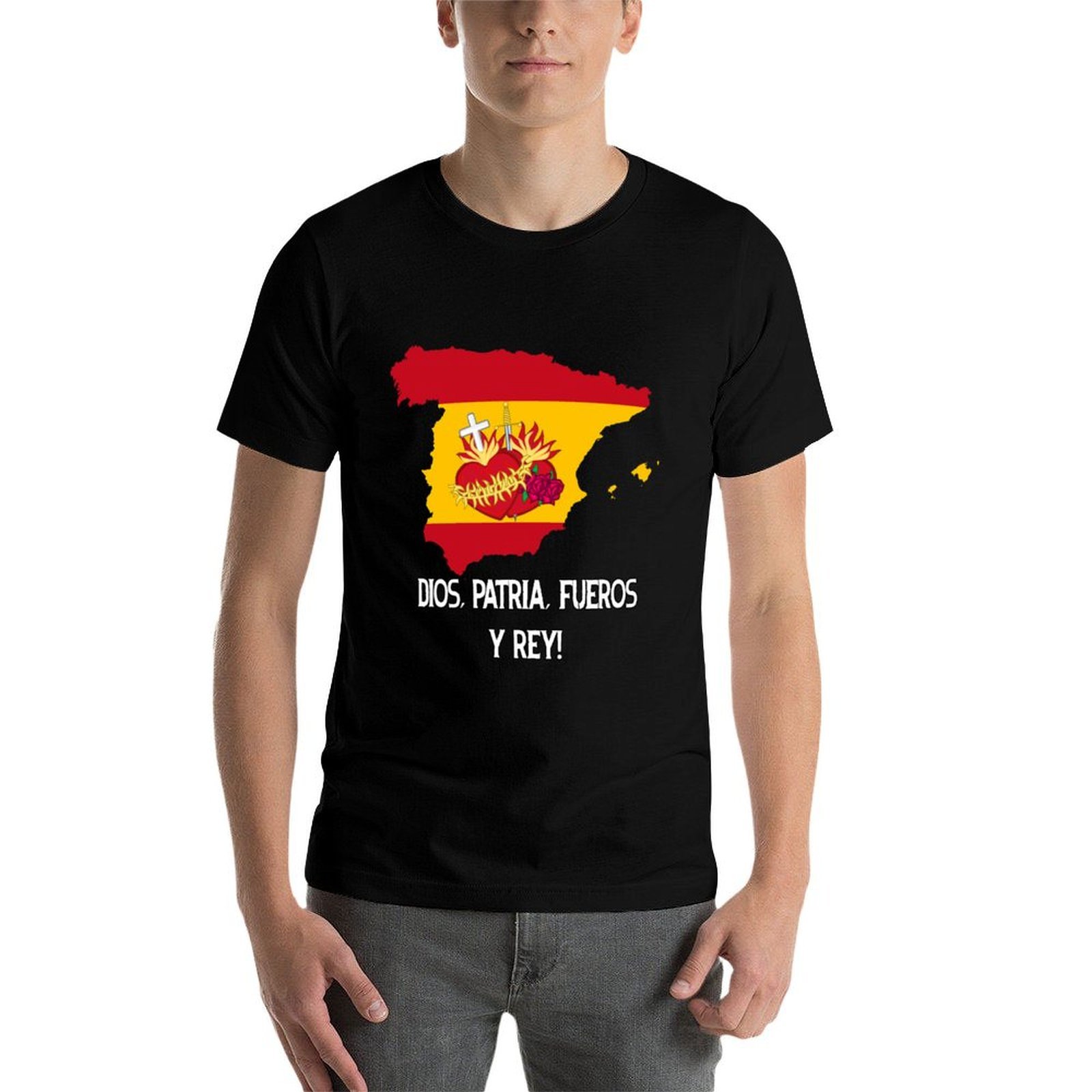 Catholic Spain T-Shirt Street  - Street Fashion In Spain 评论和价格