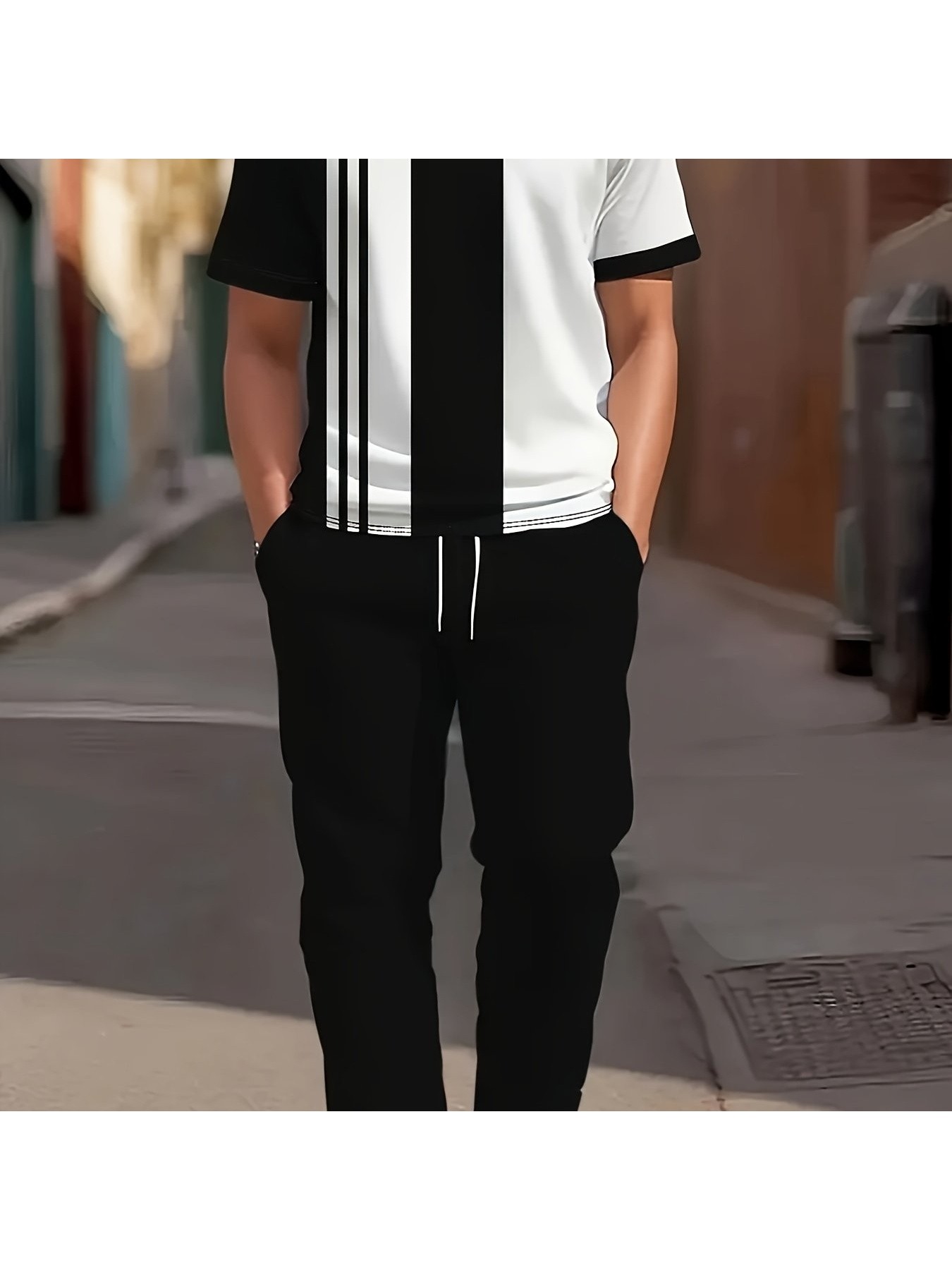 2026 Summer New Men's Short-Sl - Street Summer Fashion 评论和价格