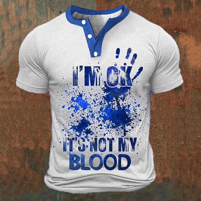 Funny 3D Letter Print Men's He - Street Summer Fashion 评论和价格