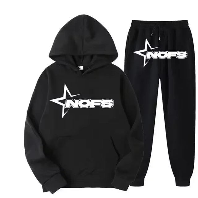 2026 Streetwear Men Hooded Swe - Street Fashion Male 评论和价格