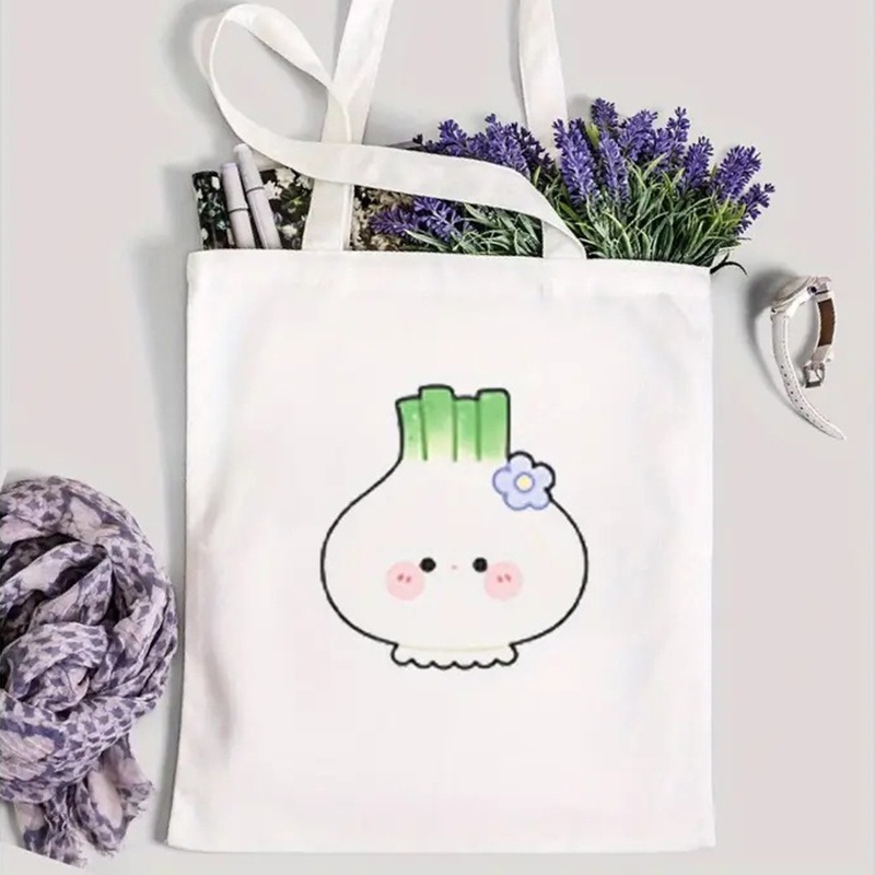 Cute Panda Print Canvas Tote B - Tote Bag Canvas Print 评论和价格