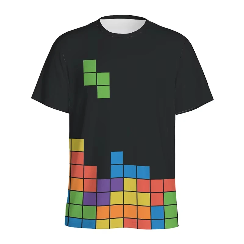 Retro Building Block 3D Printe - Street Fashion Videos 评论和价格