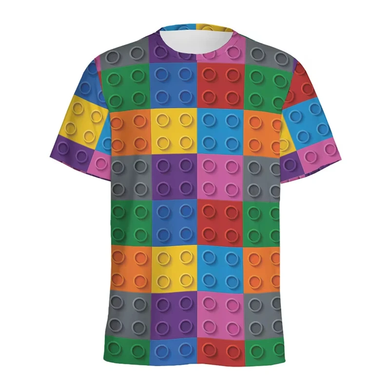 Retro Building Block 3D Printe - Street Fashion Videos 评论和价格