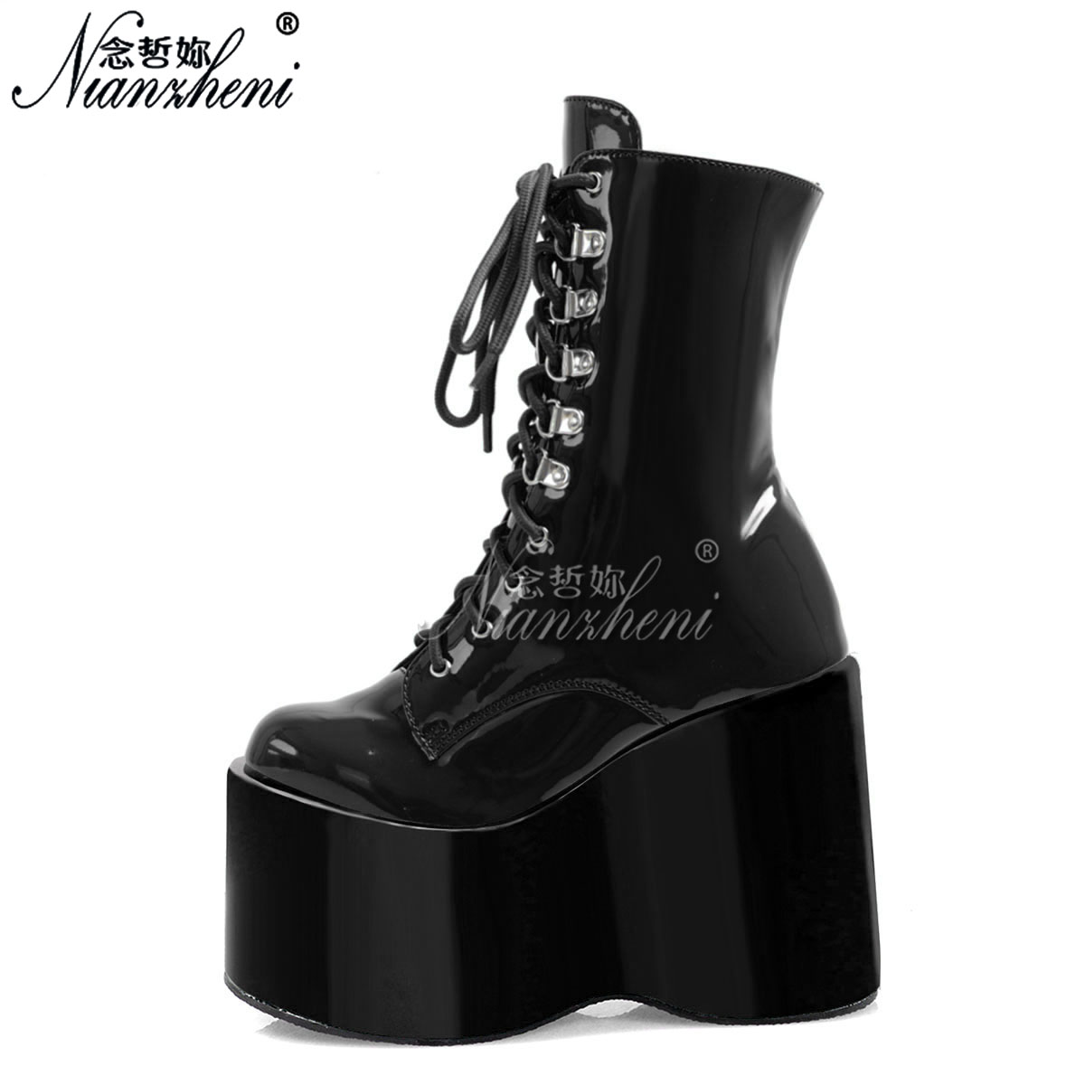Novelty 12cm High Heels Fashio - Street Fashion Model 评论和价格
